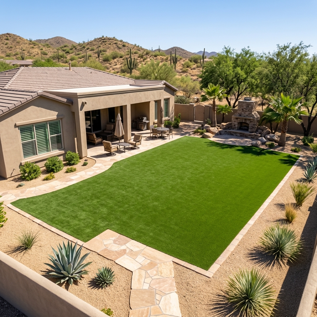 After pool removal Scottsdale