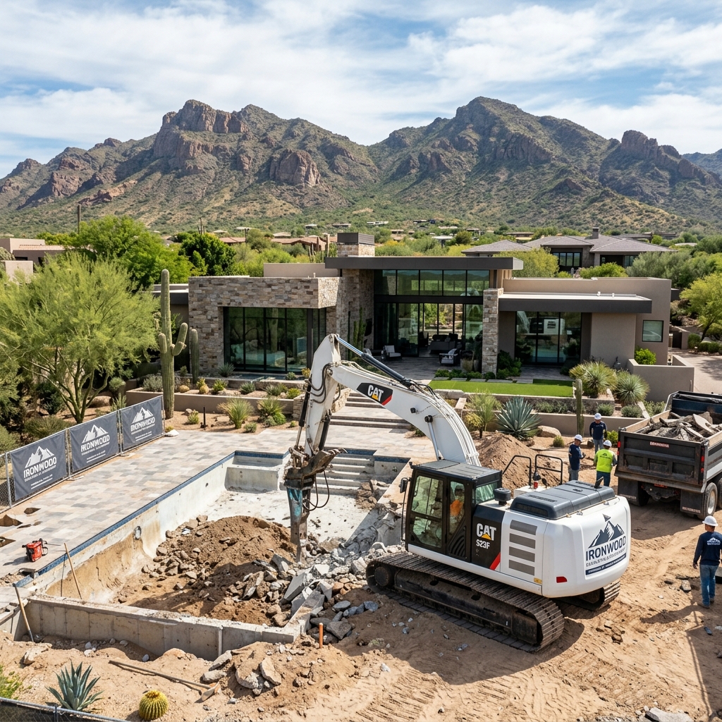 Scottsdale pool removal specialists